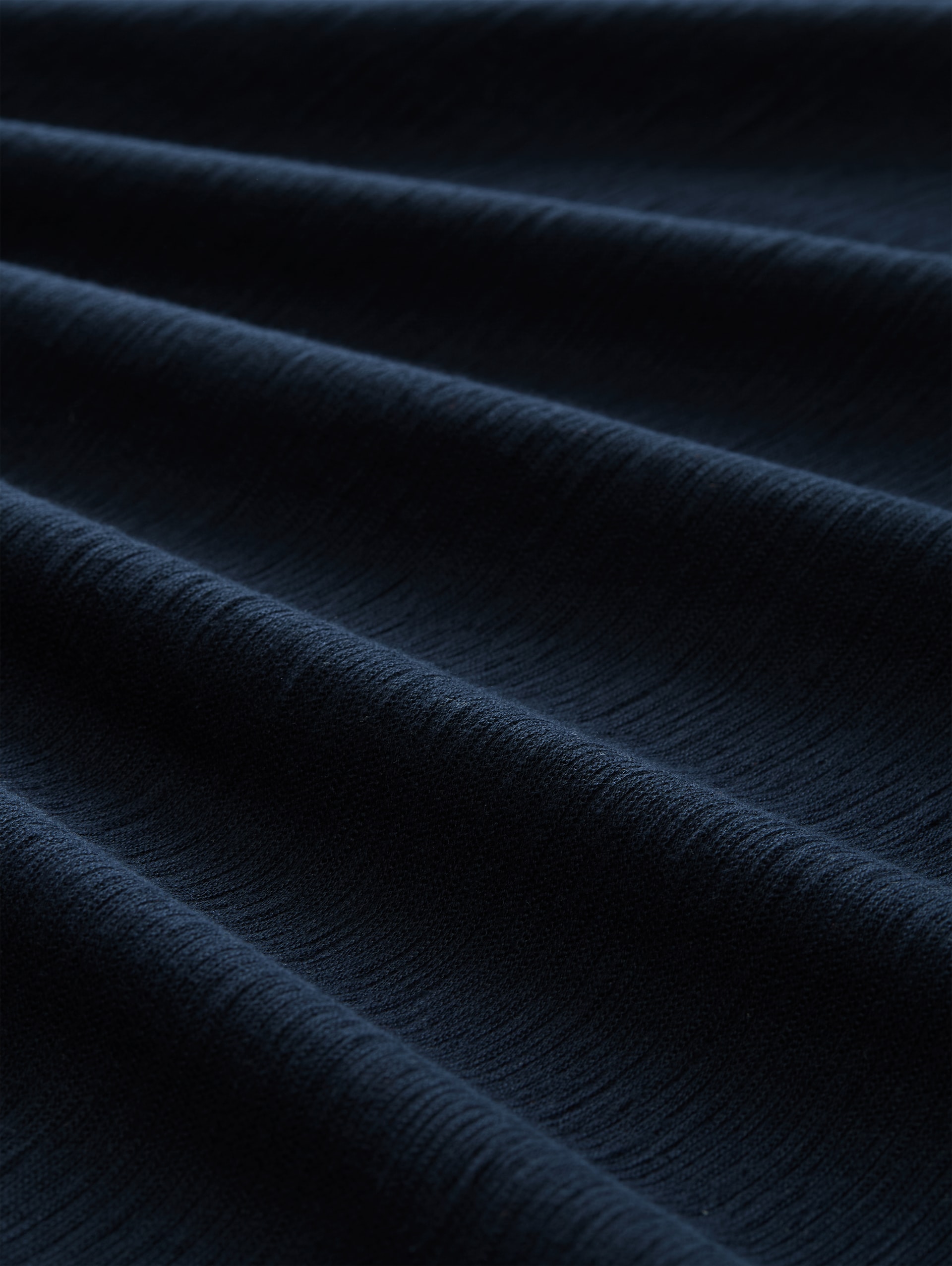 T-shirt with embroidery - sky captain blue - Material view