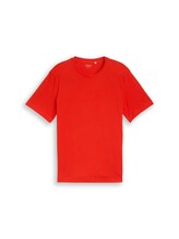 Nicht ausgewählt, T-Shirt aus Baumwolle von Tom Tailor, rot