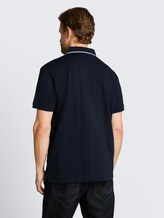 Poloshirt aus Baumwolle - sky captain blue