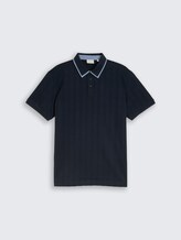 Poloshirt aus Baumwolle - sky captain blue