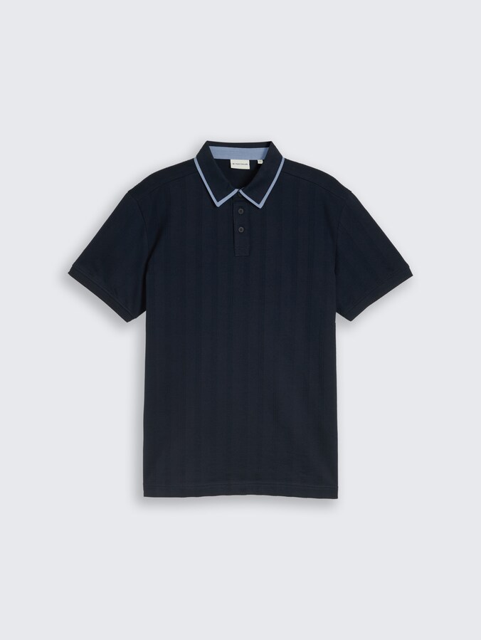 Poloshirt aus Baumwolle von Men, sky captain blue