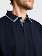 Poloshirt aus Baumwolle - sky captain blue