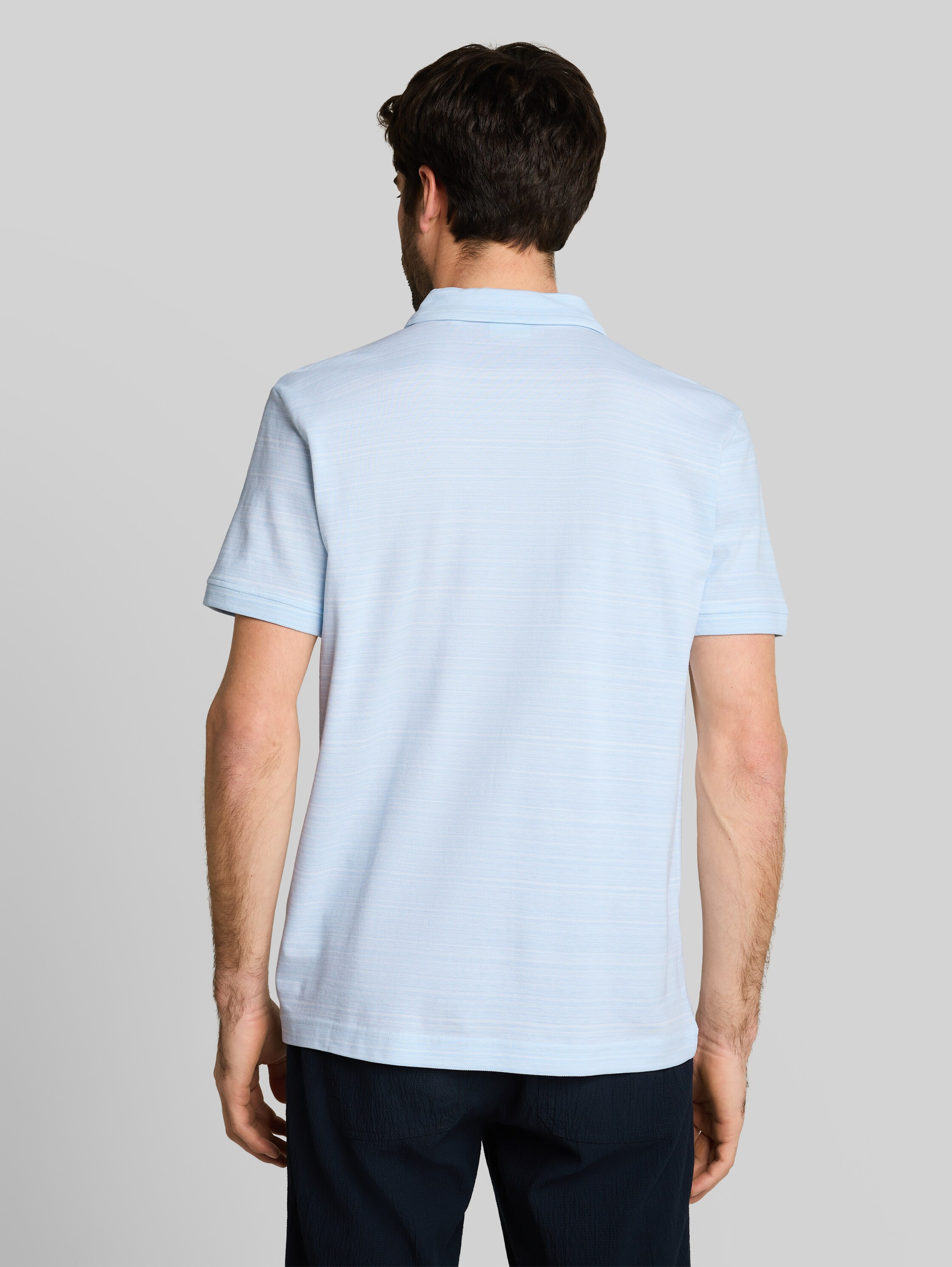 Črtasta polo majica iz piqué tkanine - Image 5