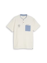 Ausgewählt, Poloshirt mit Brusttasche von Tom Tailor, braun
