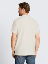 Polo avec poche poitrine - Gardenia White