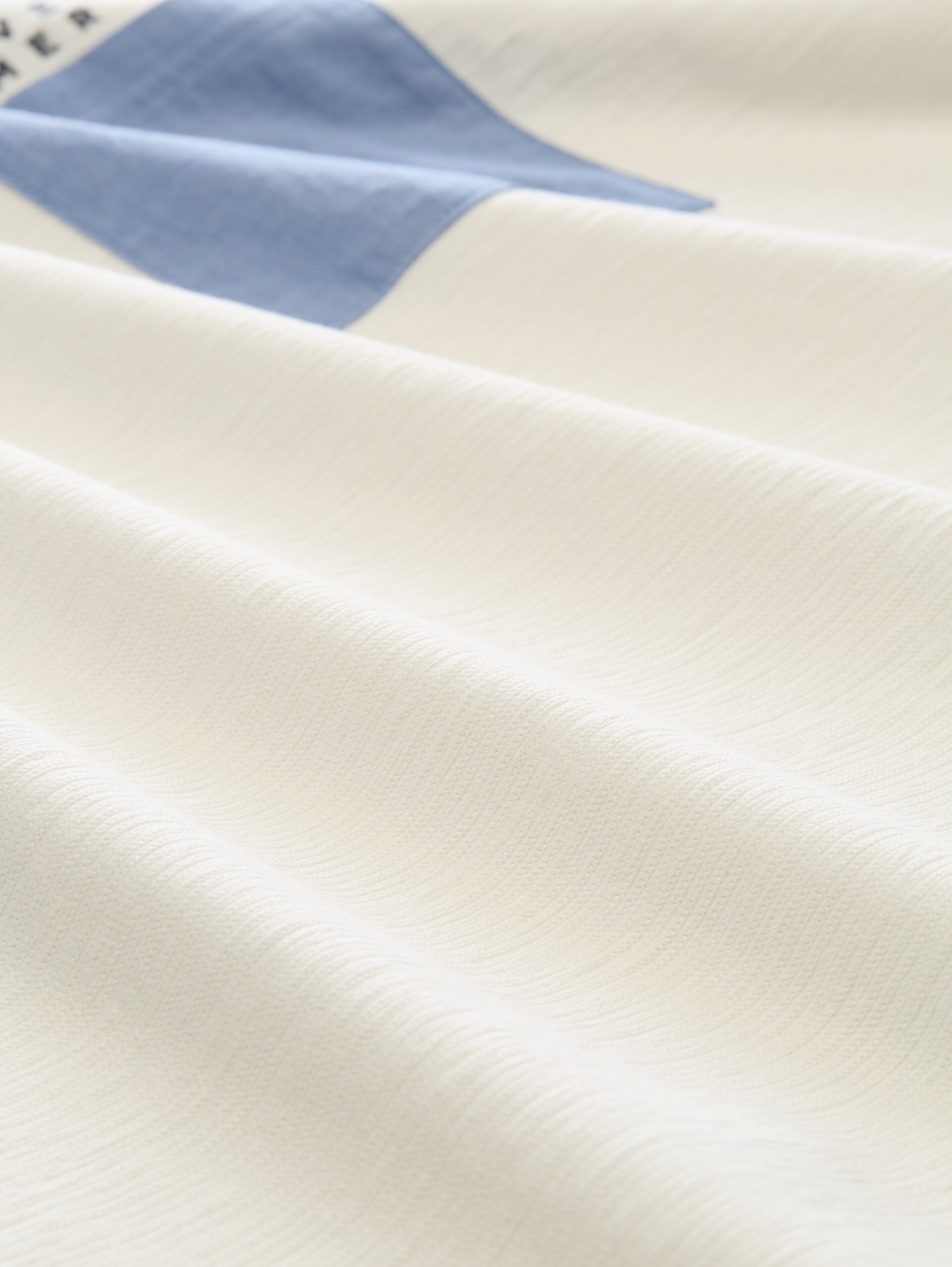 Poloshirt met borstzak - Gardenia White