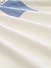 Polo avec poche poitrine - Gardenia White