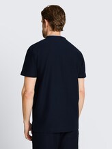 Polo avec poche poitrine - sky captain blue