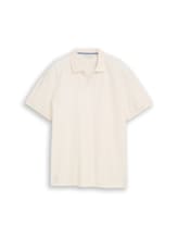 Non sélectionné, Polo à texture ottomane par Tom Tailor, brunir