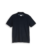 Non sélectionné, Polo à texture ottomane par Tom Tailor, bleu