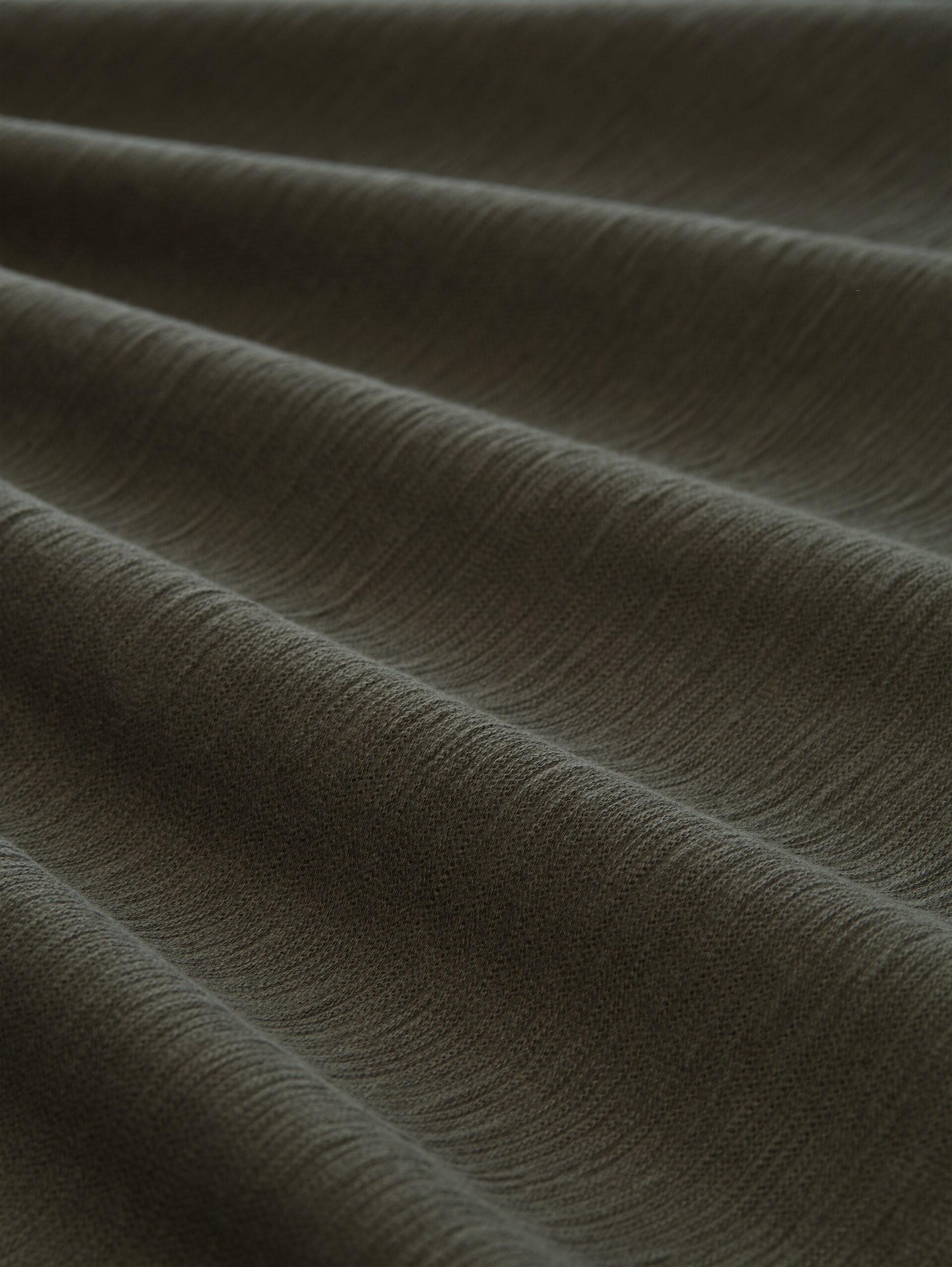 Poloshirt mit Ottoman-Struktur - deep leaf green