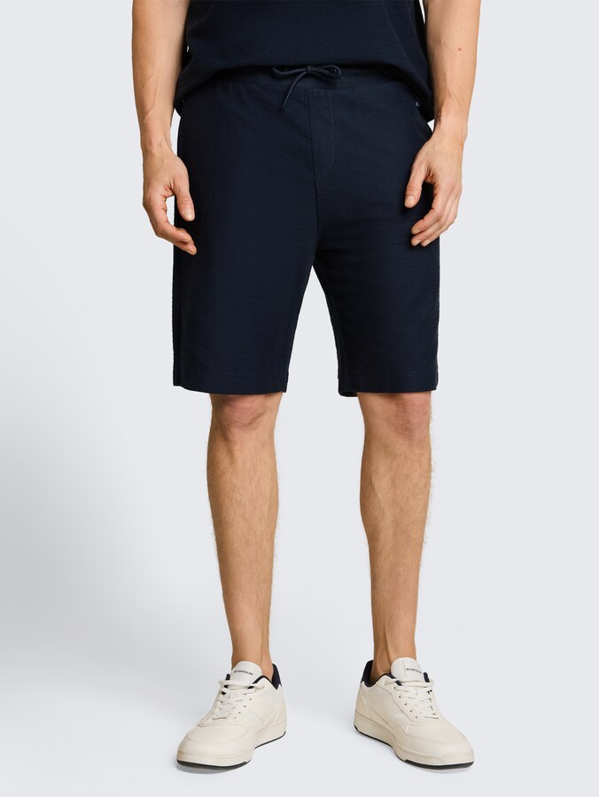 Regular Fit Shorts mit Kordelzug von Men, sky captain blue