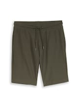 Ausgewählt, Regular Fit Shorts mit Kordelzug von Tom Tailor, grün