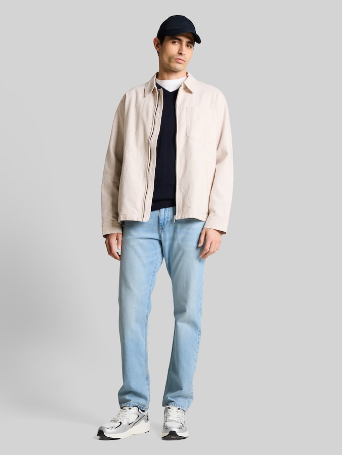TTMARVIN STRAIGHT Jeans von Men, Used Bleached Blue Denim
