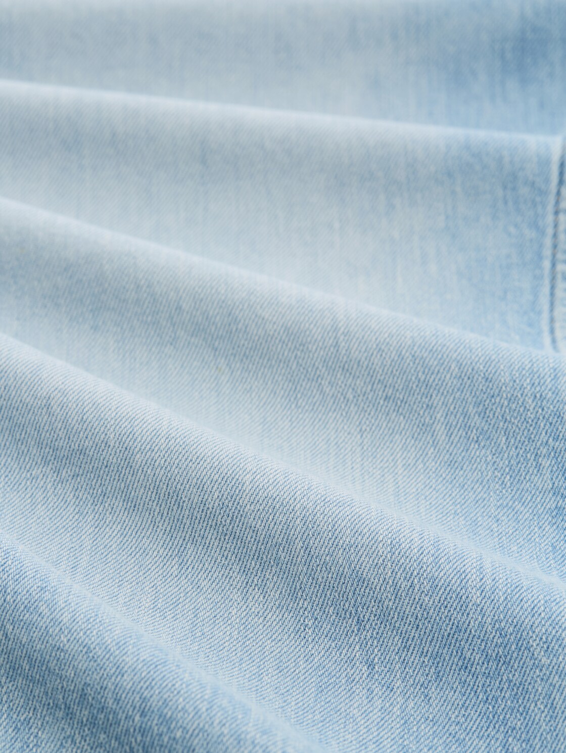 TTMARVIN STRAIGHT Jeans - Used Bleached Blue Denim - Material-Ansicht