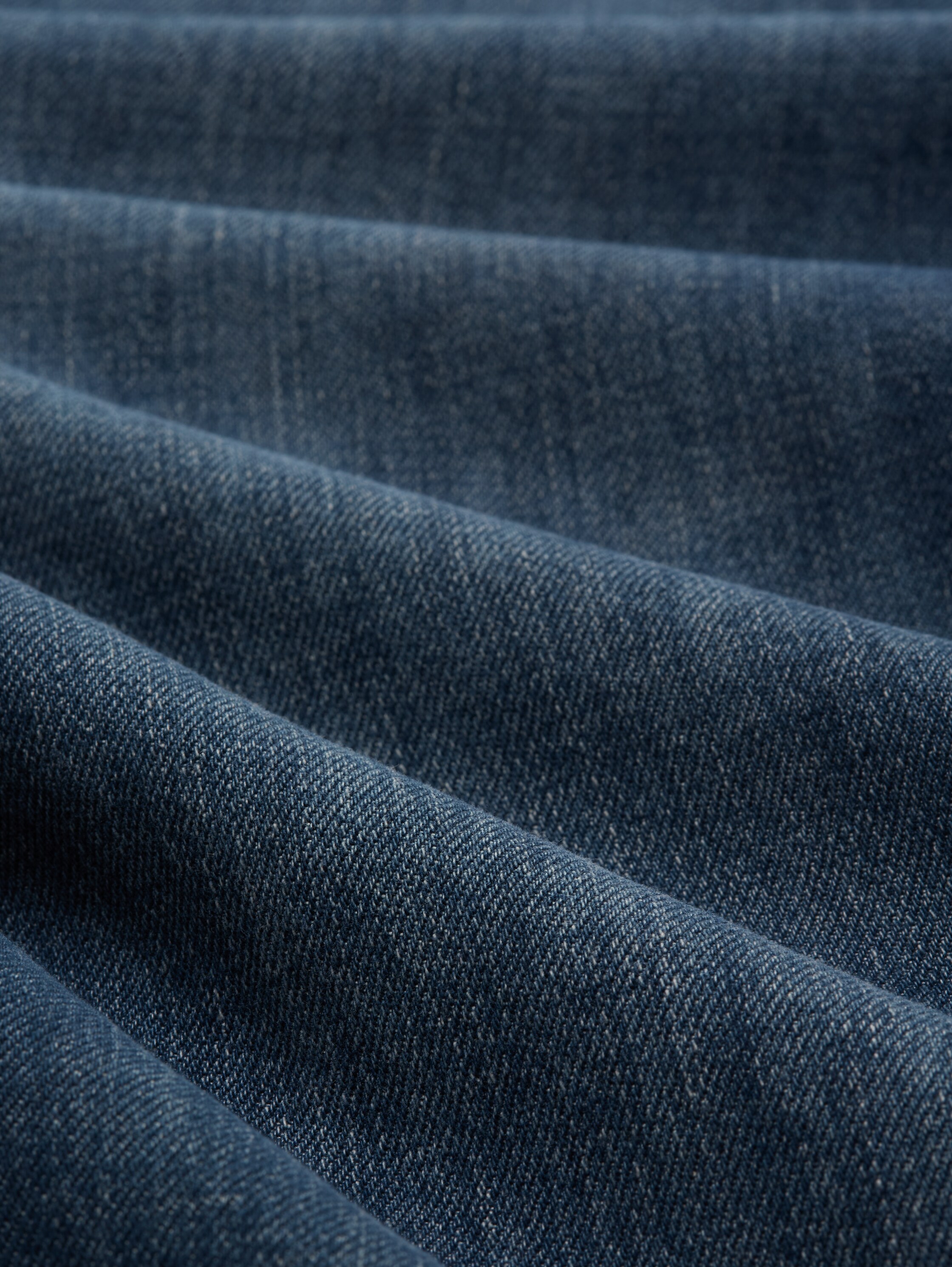 TTMARVIN STRAIGHT jeans - Used Dark Stone Blue Denim - Materiaalweergave