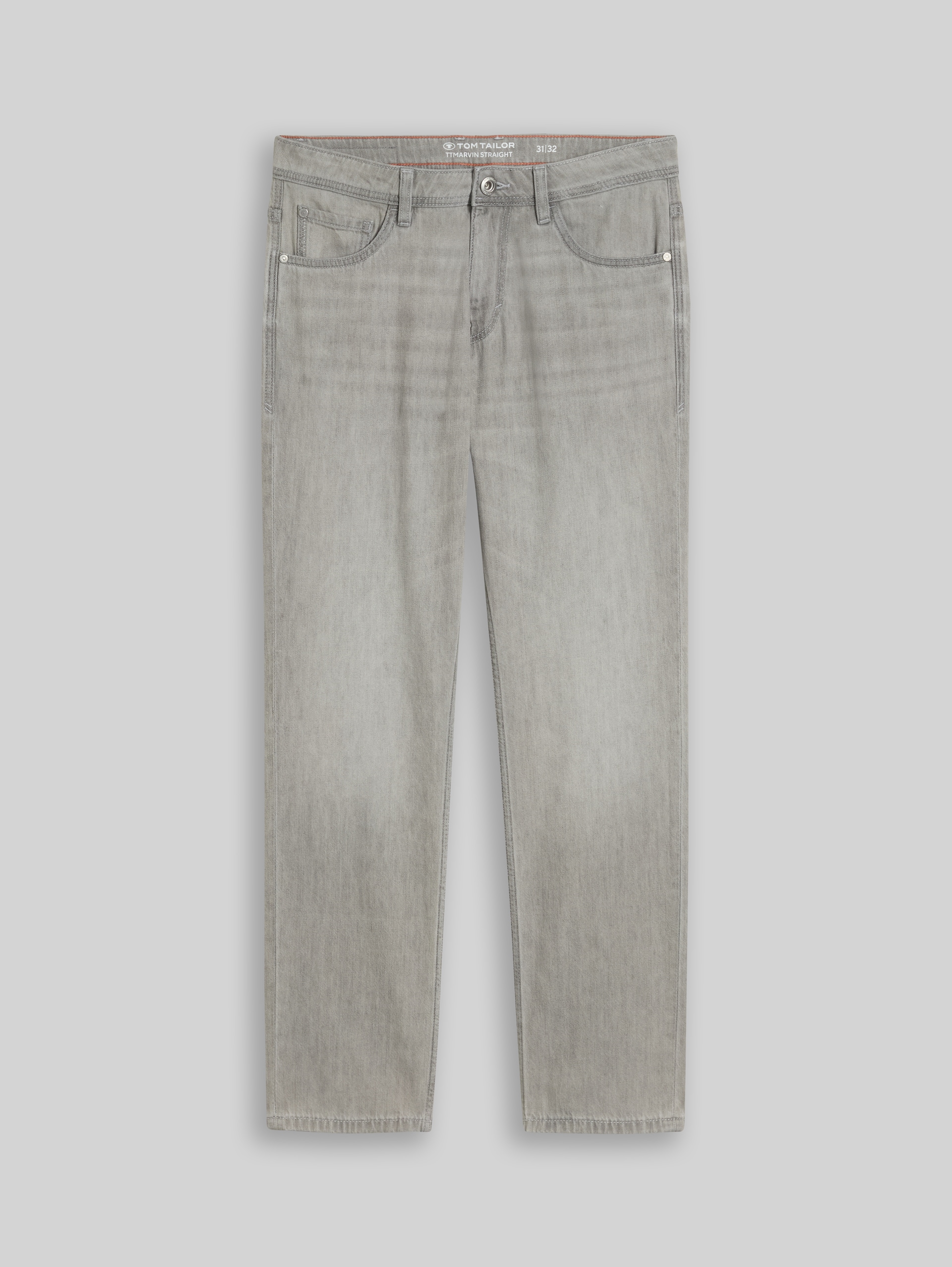 TTMARVIN STRAIGHT Jeans - used light stone grey denim - Vorder-Produkt-Ansicht