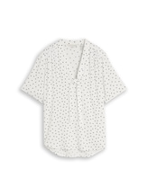 Sélectionné, Chemisier à pois par Tom Tailor, blanc