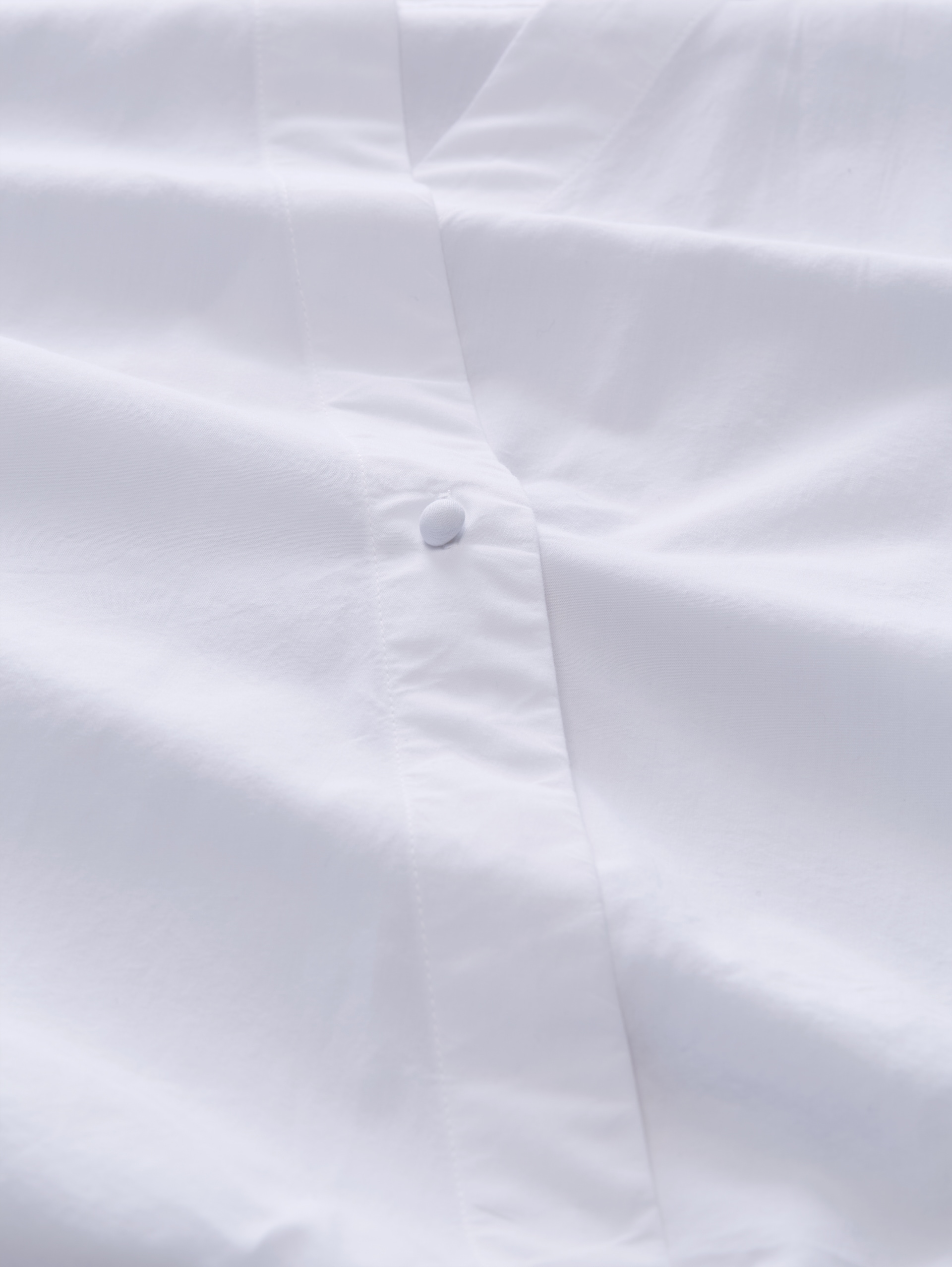 Loose-fit wrap blouse - White - Material view