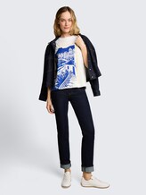 T-shirt imprimé - Whisper White - Vue de face du modèle