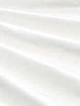 T-shirt chemisier avec détails en dentelle - Whisper White - Vue de la matière