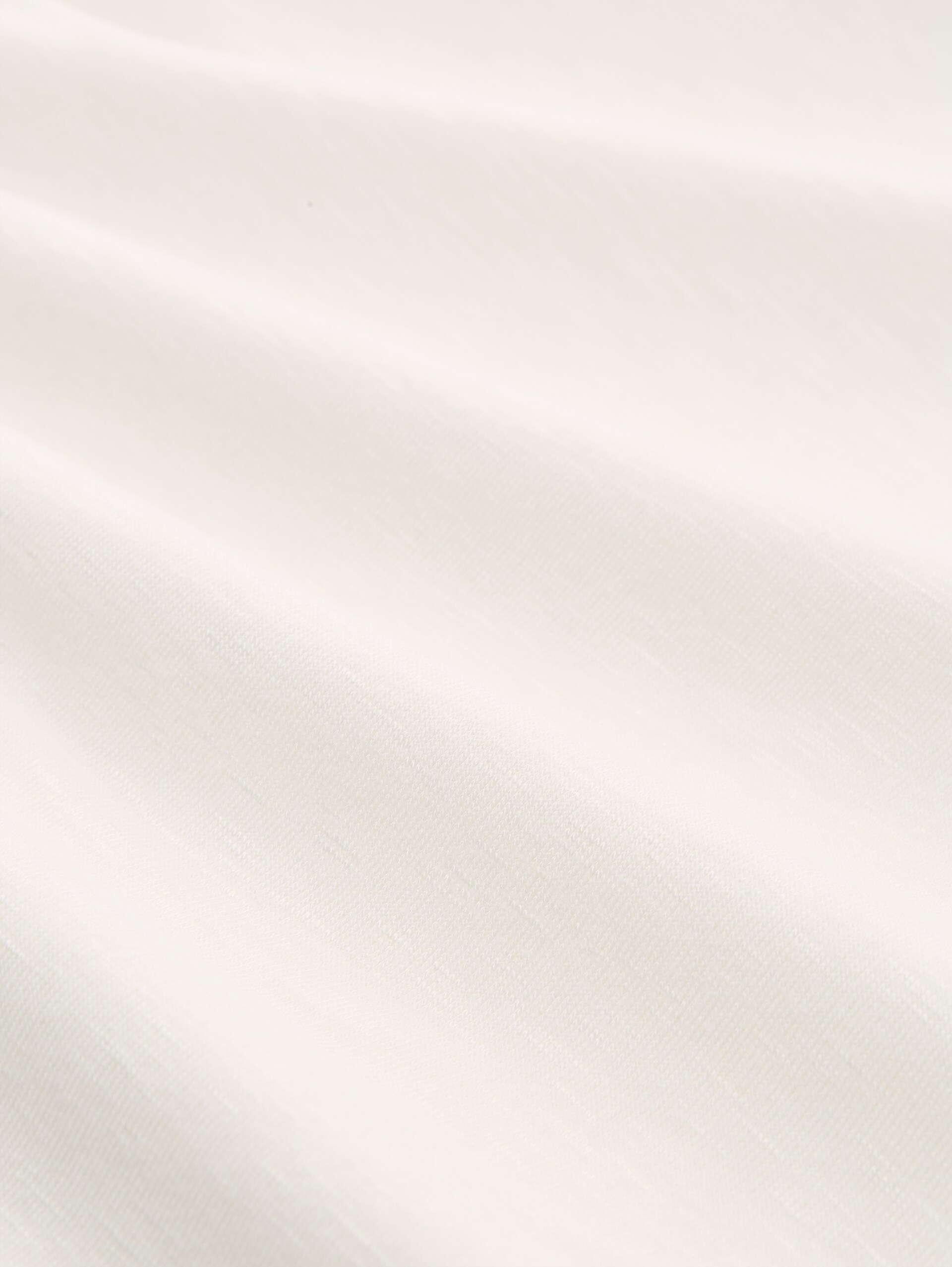 T-shirt met omgeslagen mouwen - Whisper White - Materiaalweergave