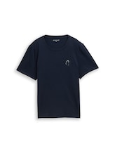 Nicht ausgewählt, T-Shirt mit Print von Tom Tailor, blau
