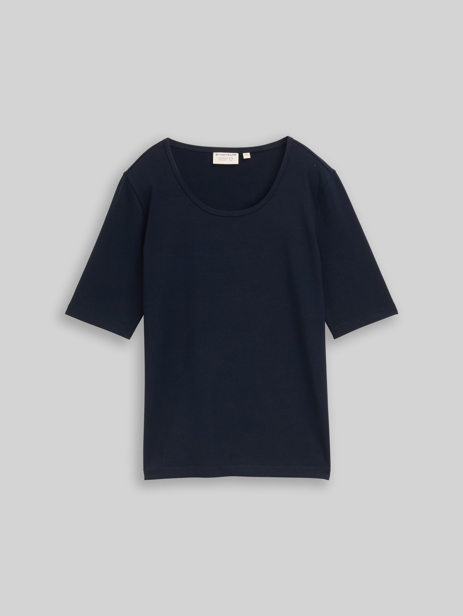 Basic T-Shirt mit Rundhalsausschnitt - sky captain blue - Vorder-Produkt-Ansicht