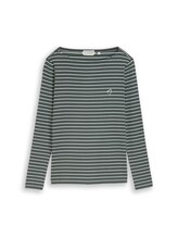 Nicht ausgewählt, Langarmshirt mit Streifenmuster von Tom Tailor, grün