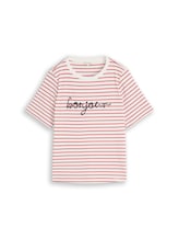 Nicht ausgewählt, T-Shirt mit Schriftzug von Tom Tailor, rot