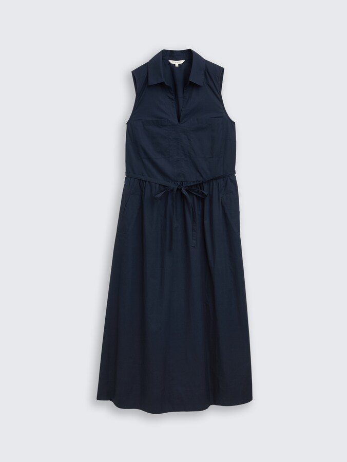 Midi-Kleid mit Taschen von Women, sky captain blue