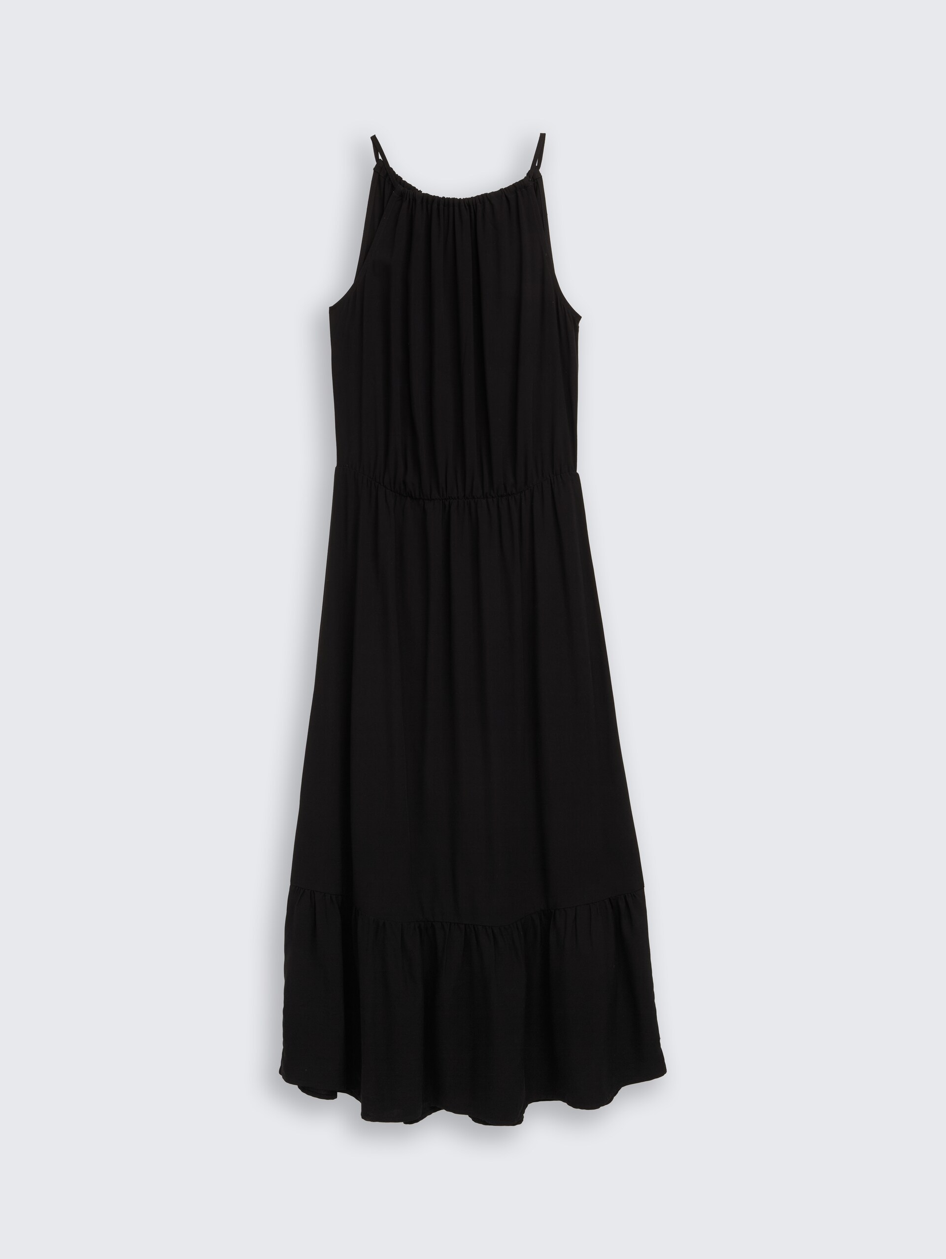 Maxijurk van viscose - deep black - Product vooraanzicht