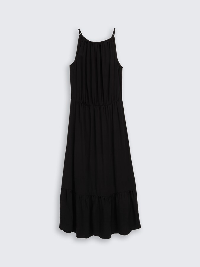 Maxi-Kleid aus Viskose von Women, deep black
