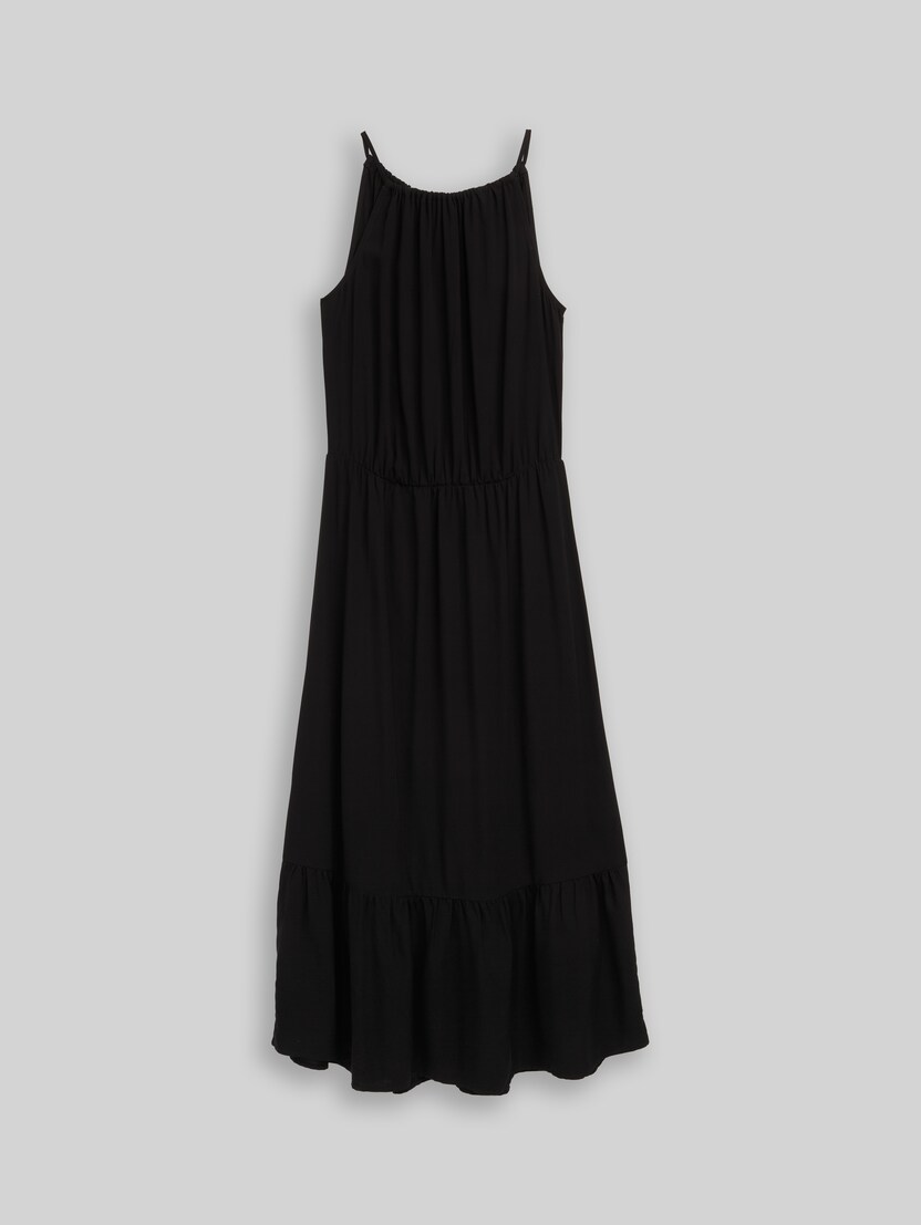 Maxi-Kleid aus Viskose von Women, deep black