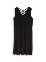 Ausgewählt, Jerseykleid mit Cut-Out-Detail von Tom Tailor, schwarz