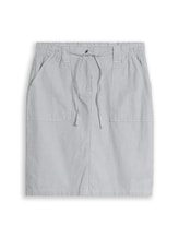 Geselecteerd, Chino-rok met trekkoord door Tom Tailor, blauw