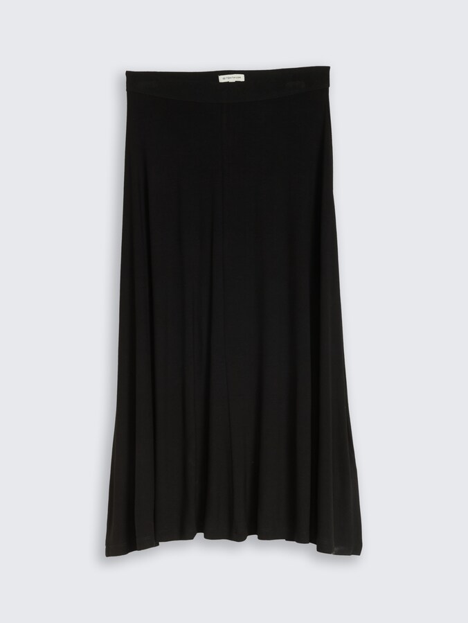 Jersey Midi-Rock von Women, deep black