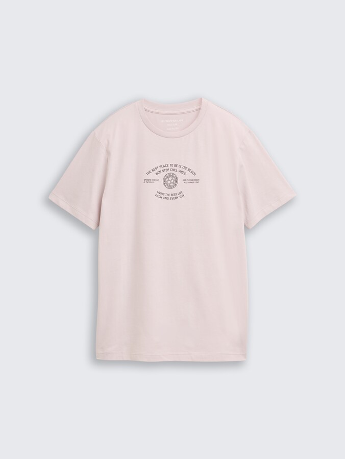 T-Shirt mit Print von Teen Boys, dusty greyish lilac