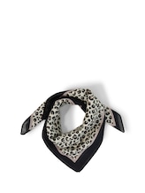 Ausgewählt, Bandana Halstuch mit Leo-Print von Tom Tailor, beige