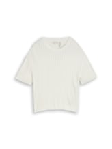 Sélectionné, Pull ample par Tom Tailor, blanc