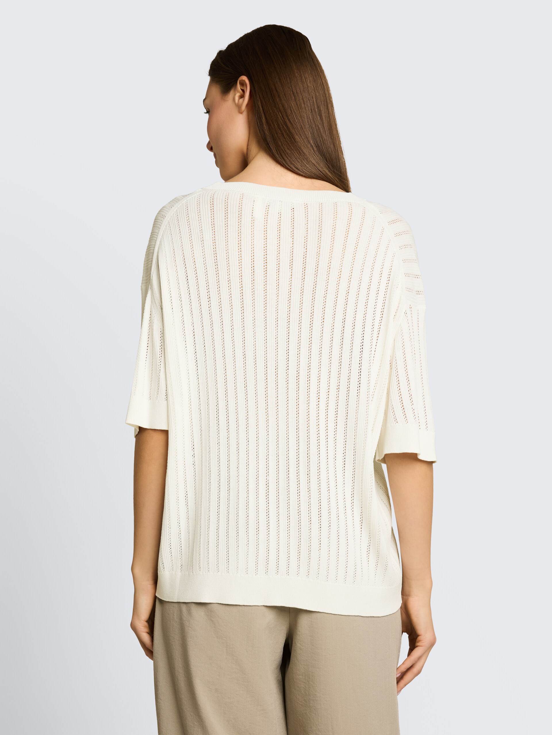 Loose Fit Pullover - Whisper White