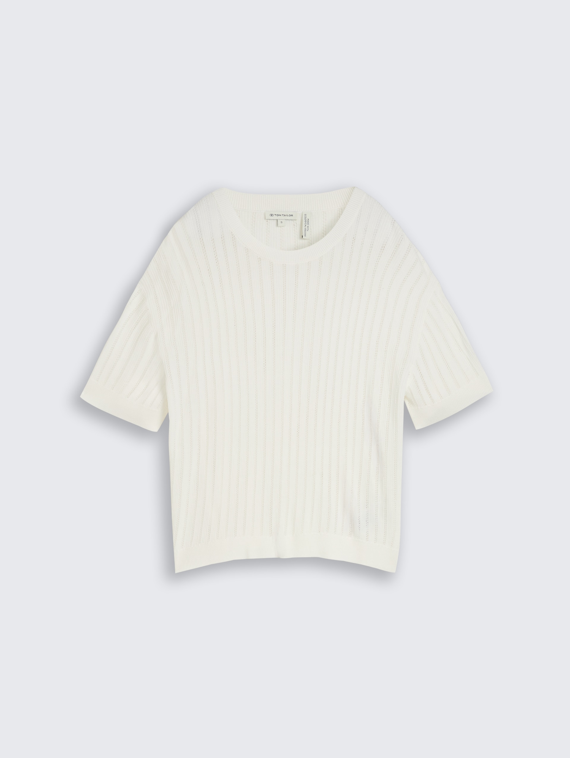 Loose Fit Pullover - Whisper White