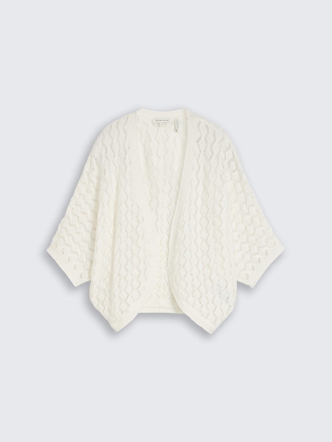 Oversize Bolero Cardigan von Women, Whisper White
