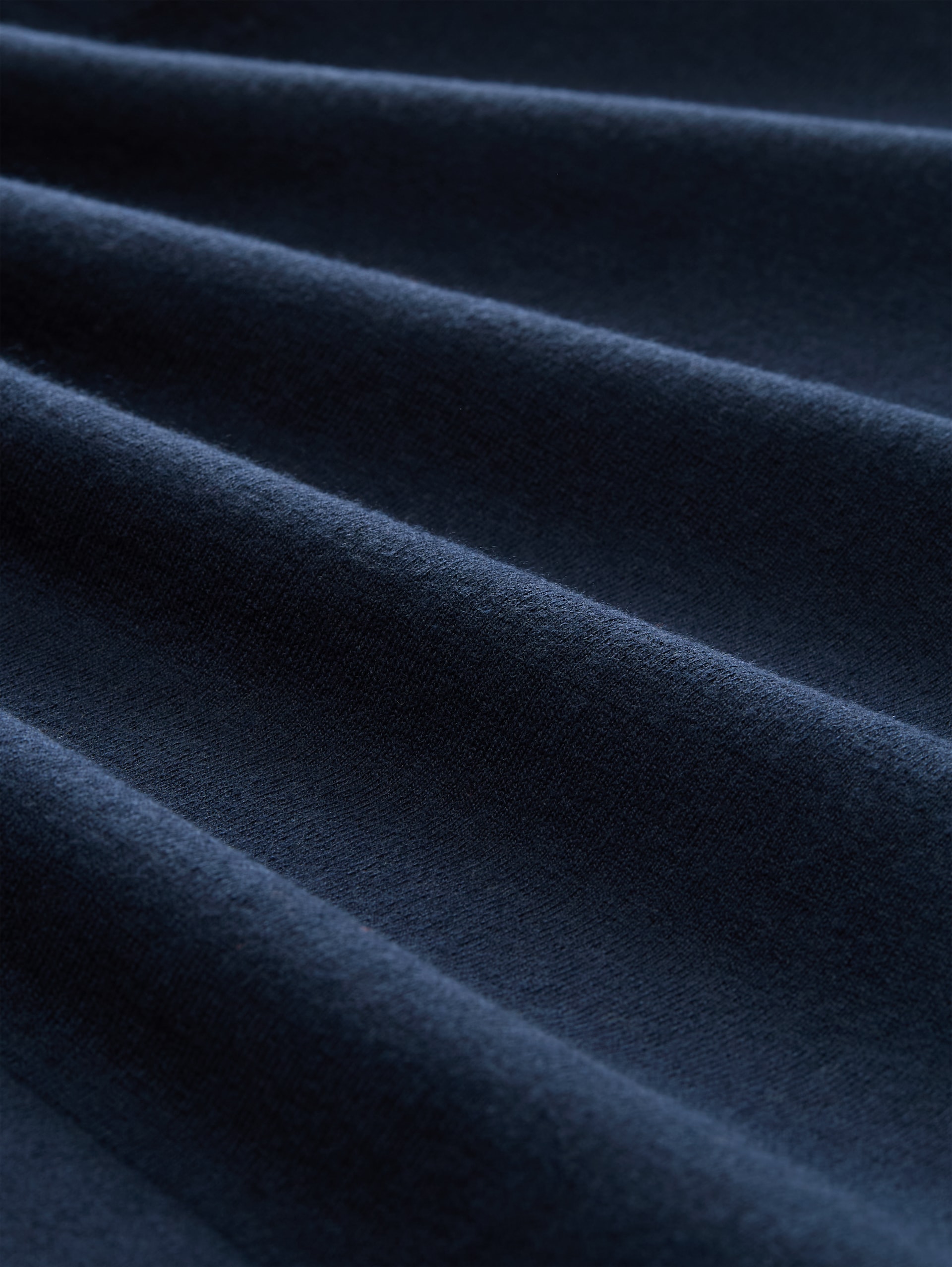 Cardigan mit Seidenanteil - sky captain blue - Material-Ansicht