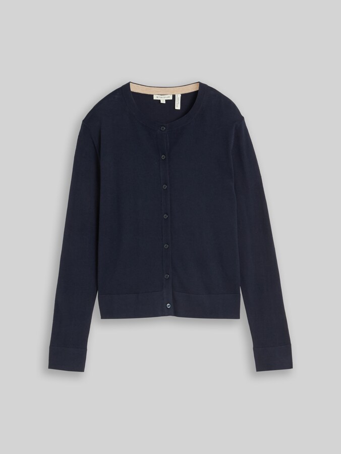 Cardigan mit Seidenanteil von Women, sky captain blue