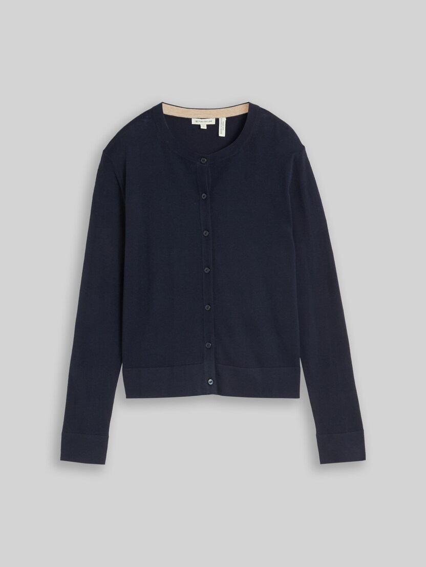 Cardigan avec une touche de soie par Women, sky captain blue