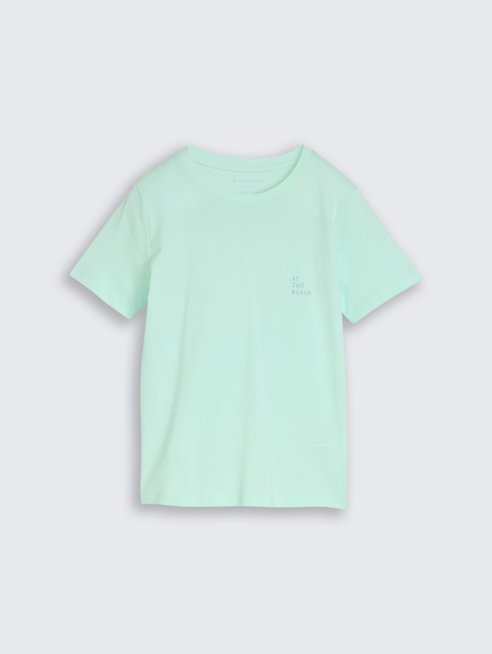 T-shirt met print op de rug - light bay green - Product vooraanzicht