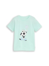 Geselecteerd, T-shirt met fotoprint door Tom Tailor, groen