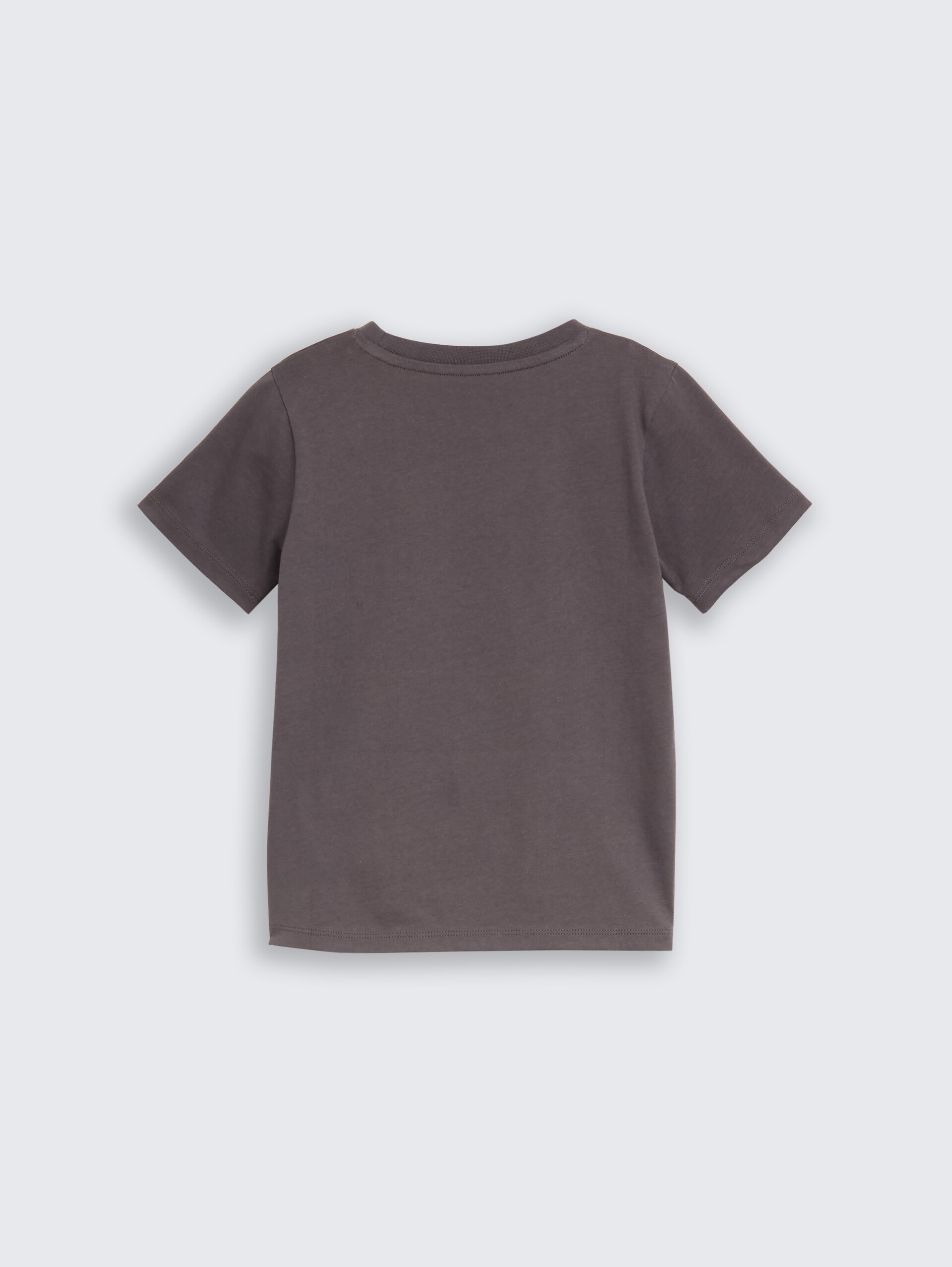 T-shirt met borduursel - embroidered palm tree design