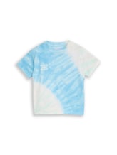 Geselecteerd, Oversized tie-dye T-shirt door Tom Tailor, blauw